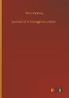 Journal of A Voyage to Lisbon