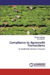 Compliance to Agrocredit Transactions