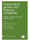 Grammatical gender and linguistic complexity I