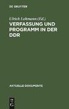 Verfassung und Programm in der DDR
