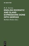 English idiomatic and slang expressions done into German