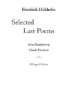 Selected Last Poems