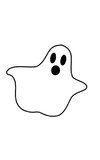Halloween Ghost  Creative Journal