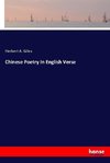 Chinese Poetry In English Verse