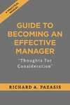GUIDE TO BECOMING AN EFFECTIVE MANAGER