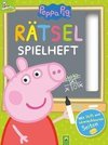 Peppa Pig -  Rätsel-Spielheft. Mit Stift und abwischbaren Seiten