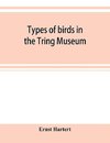 Types of birds in the Tring Museum
