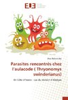 Parasites rencontrés chez l'aulacode ( Thryonomys swinderianus)