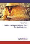 Social Problem Solving Test for Adolescents