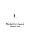 The Lexicon Journal