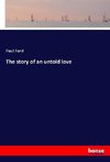The story of an untold love