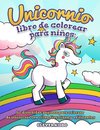 Unicornio libro de colorear para niños