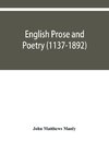 English prose and poetry (1137-1892)