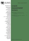 Junior Management Science, Volume 2, Issue 1, June 2017