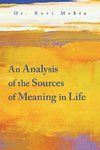 An Analysis of the Sources of Meaning in Life