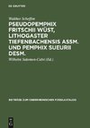 Pseudopemphix Fritschii Wüst, Lithogaster tiefenbachensis Assm. und Pemphix Sueurii Desm.