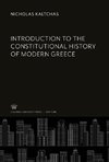Introduction to the Constitutional History of Modern Greece