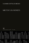 Milton'S Blindness