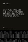 State Public Finance and State Institutions of Higher Education in the United States