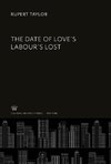 The Date of Love'S Labour'S Lost