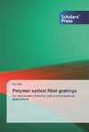 Polymer optical fiber gratings