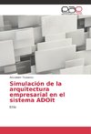 Simulación de la arquitectura empresarial en el sistema ADOit