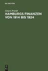 Hamburgs Finanzen von 1914 bis 1924