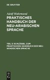 Schlüssel zum Praktischen Handbuch der neu-arabischen Sprache