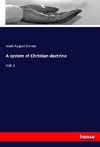 A system of Christian doctrine