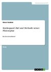 Kierkegaard. Ziel und Methode seiner Philosophie