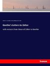 Goethe's Letters to Zelter