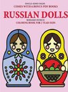 Coloring Book for 2 Year Olds (Russian Dolls)