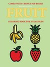 Coloring Books for 2 Year Olds (Fruit)