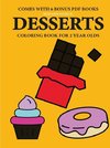 Coloring Books for 2 Year Olds (Desserts)