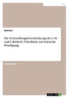 Die Verlustabzugsbeschränkung des § 8c und § 8d KStG. Überblick und kritische Würdigung
