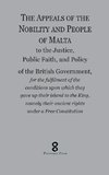 The Appeals of the  Nobility and People of Malta