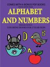 Coloring Books for 2 Year Olds (Alphabet and Numbers)