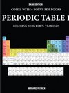 Coloring Book for 7+ Year Olds (Periodic Table)