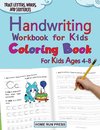 Handwriting Workbook for Kids Coloring Book for Kids Ages 4-8