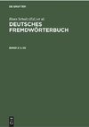 Deutsches Fremdwörterbuch, Band 2, L-ß