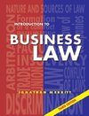 Introduction to Business Law 3rd Ed