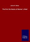 The first Six Books of Homer´s Iliad
