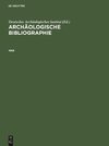 Archäologische Bibliographie, Archäologische Bibliographie (1968)