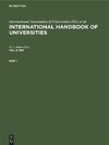 International Handbook of Universities, Vol. 8, International Handbook of Universities (1981)