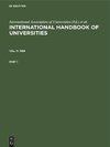 International Handbook of Universities, Vol. 11, International Handbook of Universities (1989)