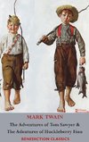 The Adventures of Tom Sawyer AND The Adventures of Huckleberry Finn (Unabridged. Complete  with all original Illustrations)