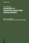 Generelle Morphologie der Organismen, Band 2, Allgemeine Entwickelungsgeschichte der Organismen