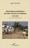 Chroniques politiques de Côte d'Ivoire et d'ailleurs