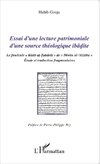 Essai d'une lecture patrimoniale d'une source théologique ibâdite