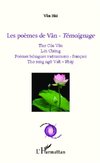 Les poèmes de Vân - <em>Témoignage</em>